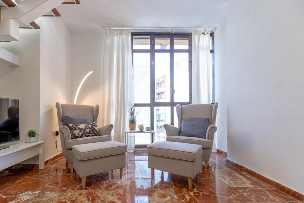 Duplex Tejon & Private Terrace By Ele Apartments مالقة المظهر الخارجي الصورة